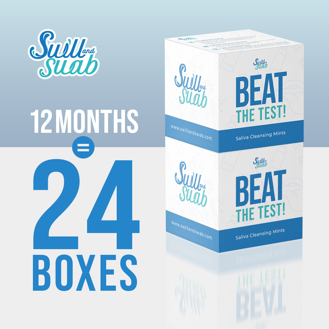 Saliva Cleansing Mints - 12 Month Bundle